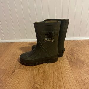 Children’s Columbia Green Rain Boots